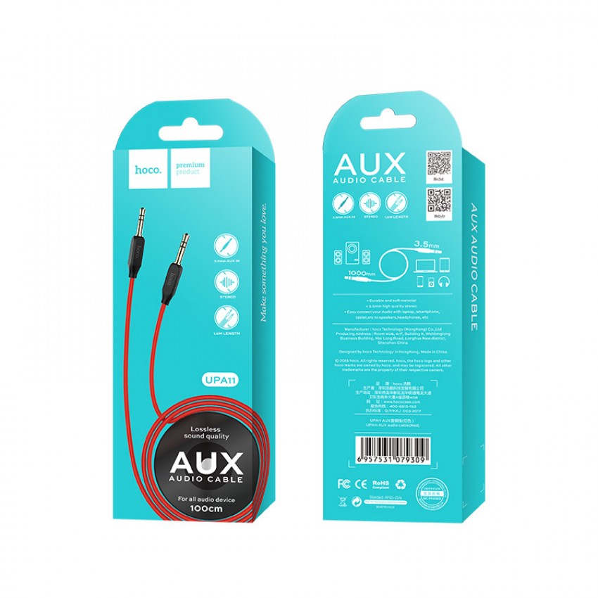 Audio adapter Hoco UPA11 AUX 3,5mm kuni 3,5mm