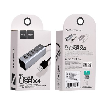 USB rumbas Hoco HB1 ar 4 USB savienotājiem