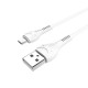 USB cable Hoco X37 Cool Power microUSB 1.0m white