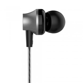 Headphones Devia Metal In-Ear 3.5mm black