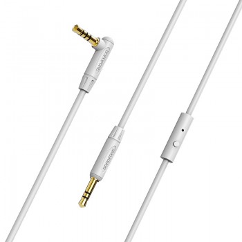 Audio adapter 3,5mm kuni 3,5mm Borofone BL5 AUX mikrofoniga halls