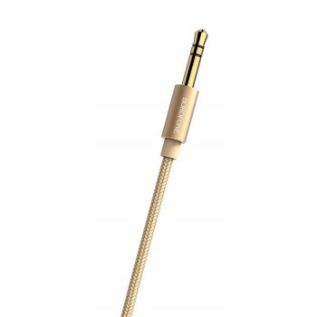Audio adapter 3,5mm kuni 3,5mm Borofone BL3 kuldvärv