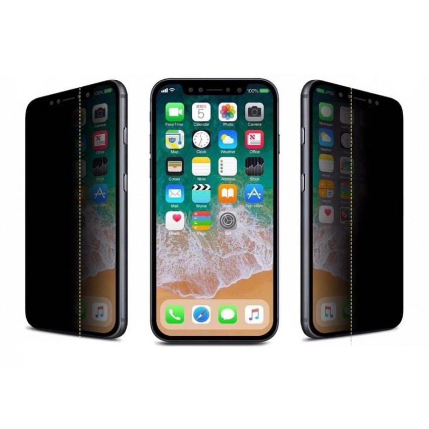 Tempered glass Full Privacy Apple iPhone X/XS/11 Pro black