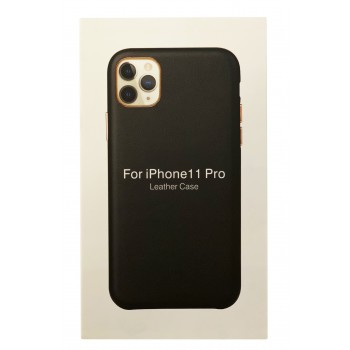 Maciņš Leather Case Apple iPhone 12 Pro Max melns