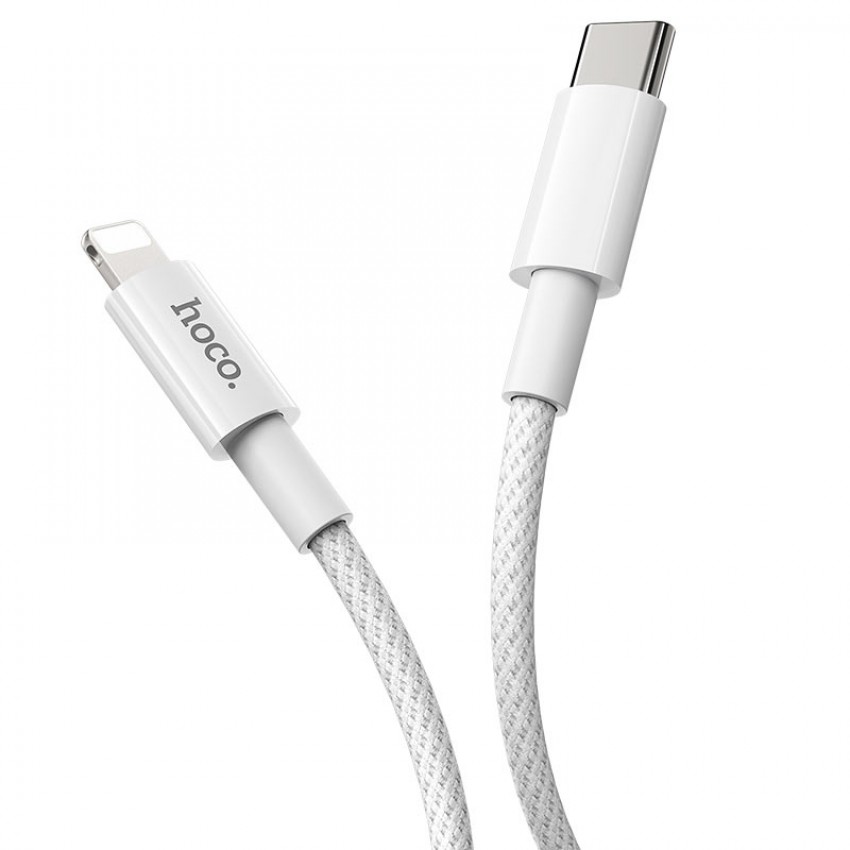 USB kabelis Hoco X56 PD Type-C uz Lightning 1.0m balts