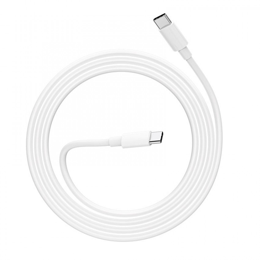 USB cable Borofone BX44 from Type-C to Type-C 100W 1.0m white
