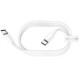 USB cable Borofone BX44 from Type-C to Type-C 100W 1.0m white