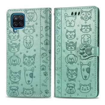 Case Cat-Dog Samsung A515 A51 green