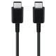 USB cable Samsung EP-DA705BBEGWW Type-C-Type-C 1.0m black
