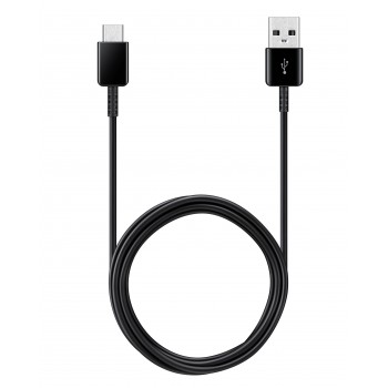 USB kabelis Samsung EP-DG930MBEGWW Type-C 1.5m 2vnt. melns