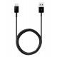 USB kabelis Samsung EP-DG930MBEGWW Type-C 1.5m 2vnt. melns