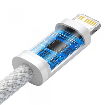 USB cable Baseus Dynamic from Type-C to Lightning 20W 2.0m white CALD000102