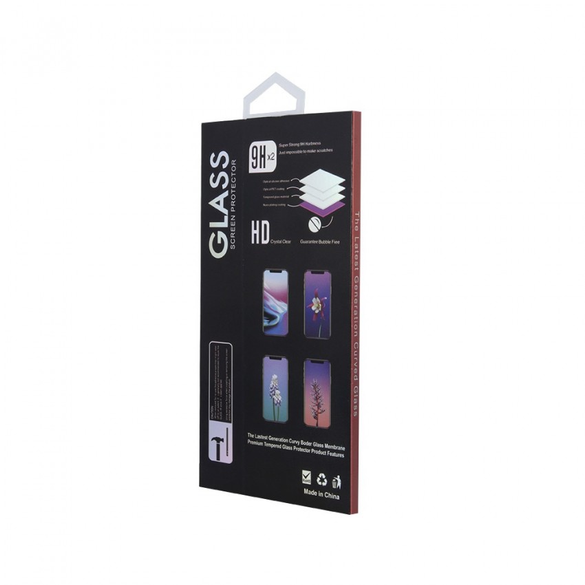 LCD aizsargstikls 6D Samsung A135 A13 4G/A136 A13 5G/A047 A04s melns