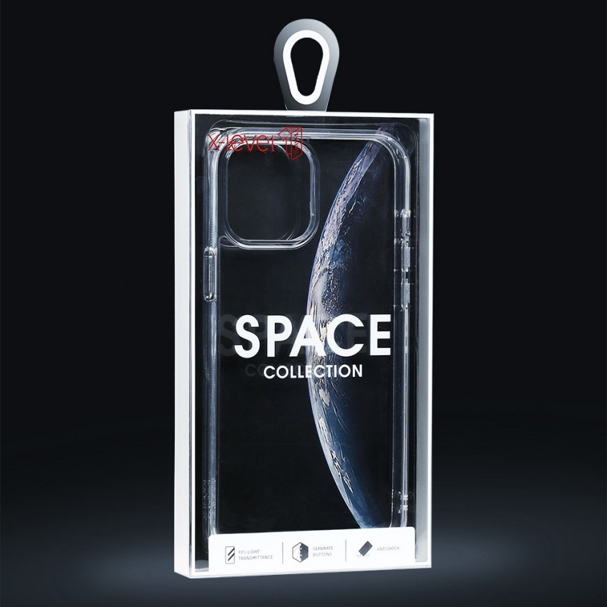 Case X-Level Space II Apple iPhone 13 clear