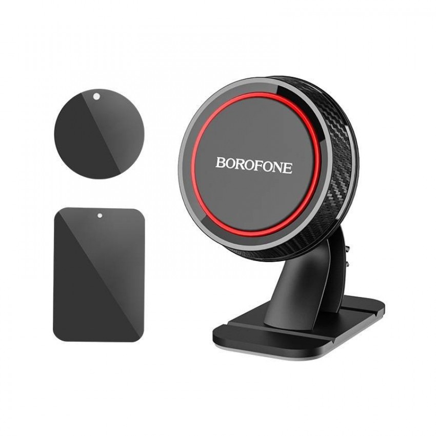Automašīnas tālruņa turētājs Borofone BH13 Journey, uzstādīts uz mērinstrumentu panelis, magnētisks