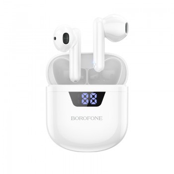 Wireless headphones Borofone BW05 Pure TWS white
