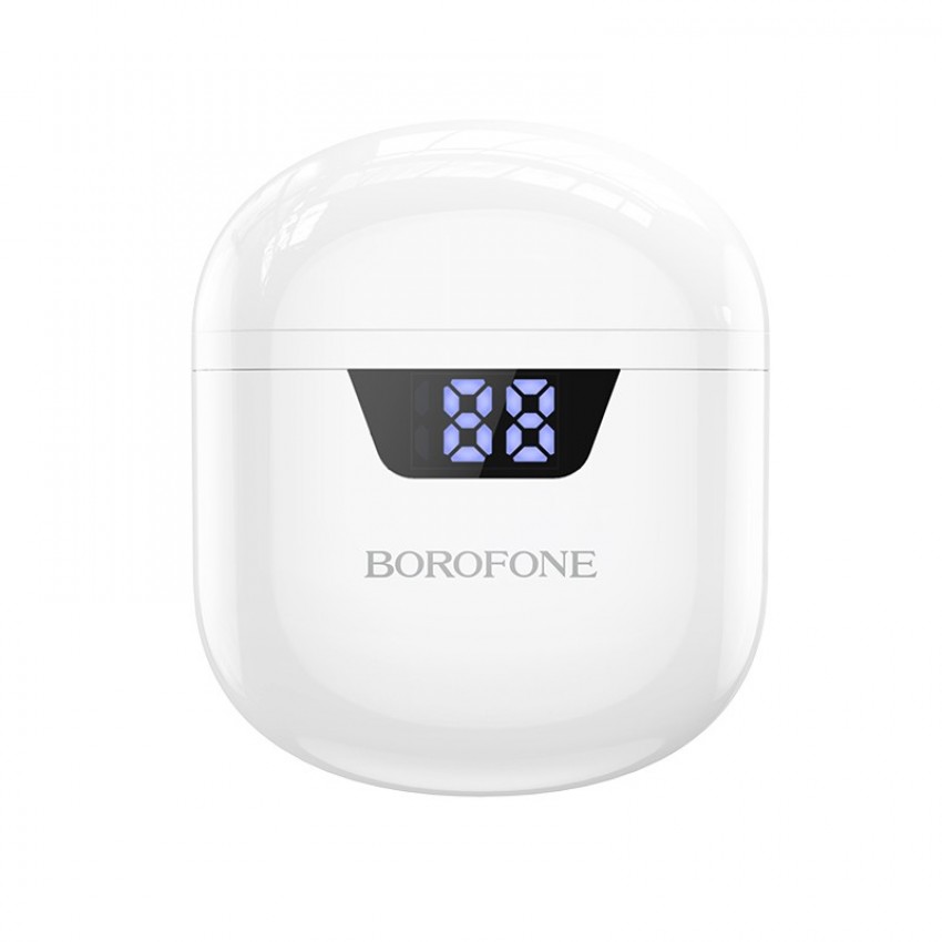 Bezvadu austiņas Borofone BW05 Pure TWS baltas