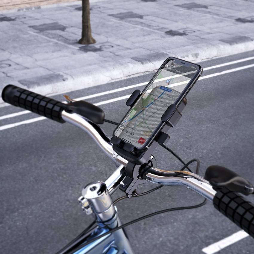 Bicycle, motorcycle phone holder Borofone BH34 Dove black