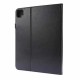 Maciņš Folding Leather Samsung X200/X205 Tab A8 10.5 2021 melns
