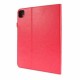 Maciņš Folding Leather Samsung X200/X205 Tab A8 10.5 2021 sarkans