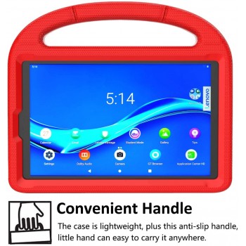 Maciņš Shockproof Kids Huawei MatePad T10 9.7 sarkans