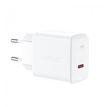Lādētājs Acefast A21 30W GaN USB-C balts
