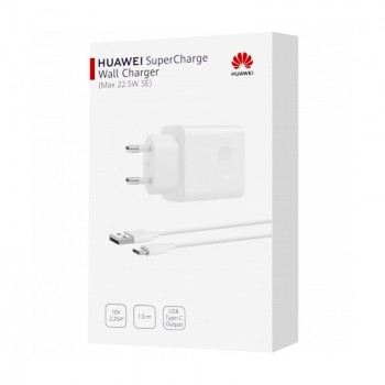 Charger Huawei CP404B SuperCharge 22.5W + cable Type-C 1m white