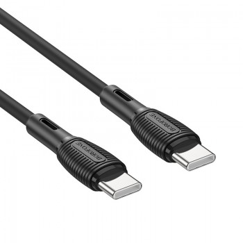USB cable Borofone BX86 Advantage 60W Type-C 1.0m black