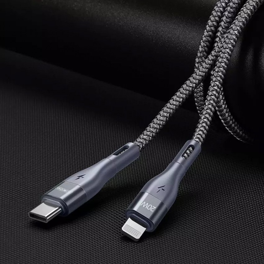 USB cable DUZZONA 20W Type-C to Lightning 1.0m