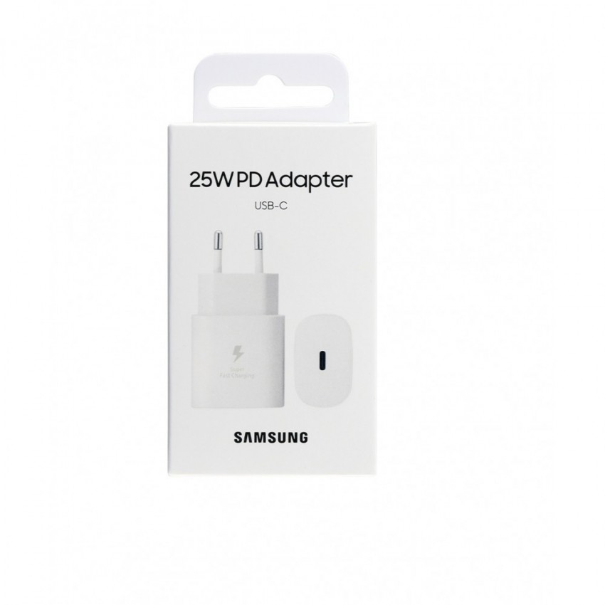 Lādētājs Samsung EP-TA800XWEGWW 25W balts