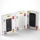 Arejais-akumulators Power Bank Dudao K12PQ+ PD 20W QC 3.0 2xUSB-A/Type-C 20000mAh melns