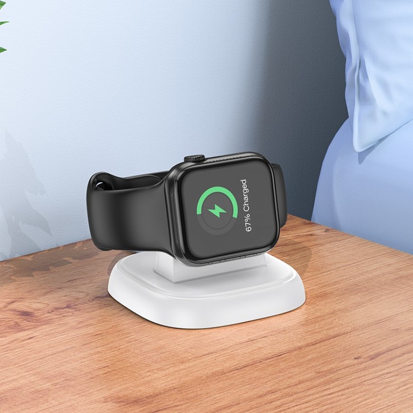 Wireless charger Hoco CW44 Wireless Charger For Apple Watch white