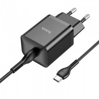 Charger Hoco N27 PD20W + Type-C black