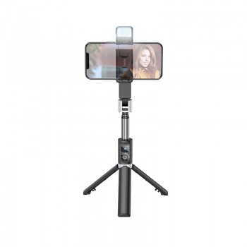 Selfie stick Hoco K16 with tripod function black