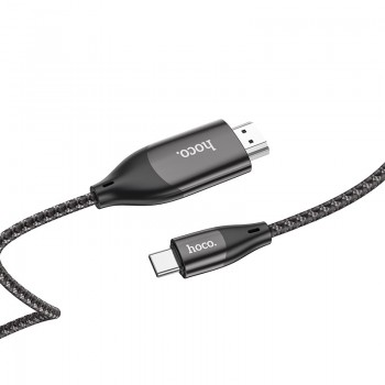 Cable Hoco UA16 Type-C to HDMI 2.0m gray