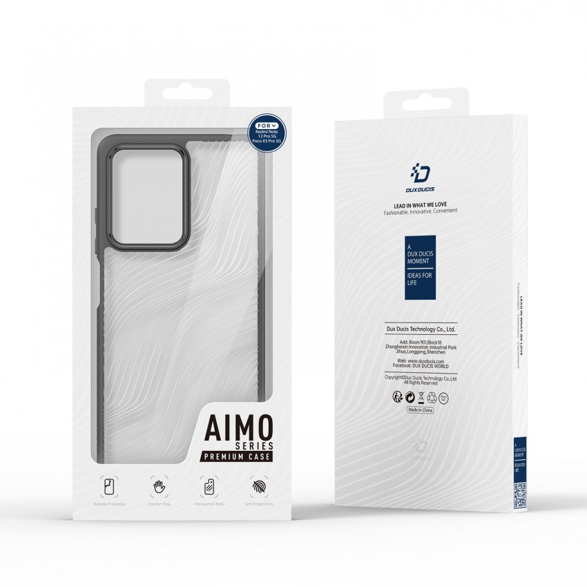 Telefoniümbris Dux Ducis Aimo Xiaomi Redmi Note 12 Pro 5G/Poco X5 Pro 5G