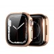 Tempered glass case Dux Ducis Hamo Apple Watch 44mm pink