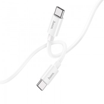 USB cable Hoco X87 60W Type-C to Type-C 1.0m white