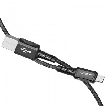 USB cable Acefast C1-02 MFi USB-A to Lightning 1.2m black