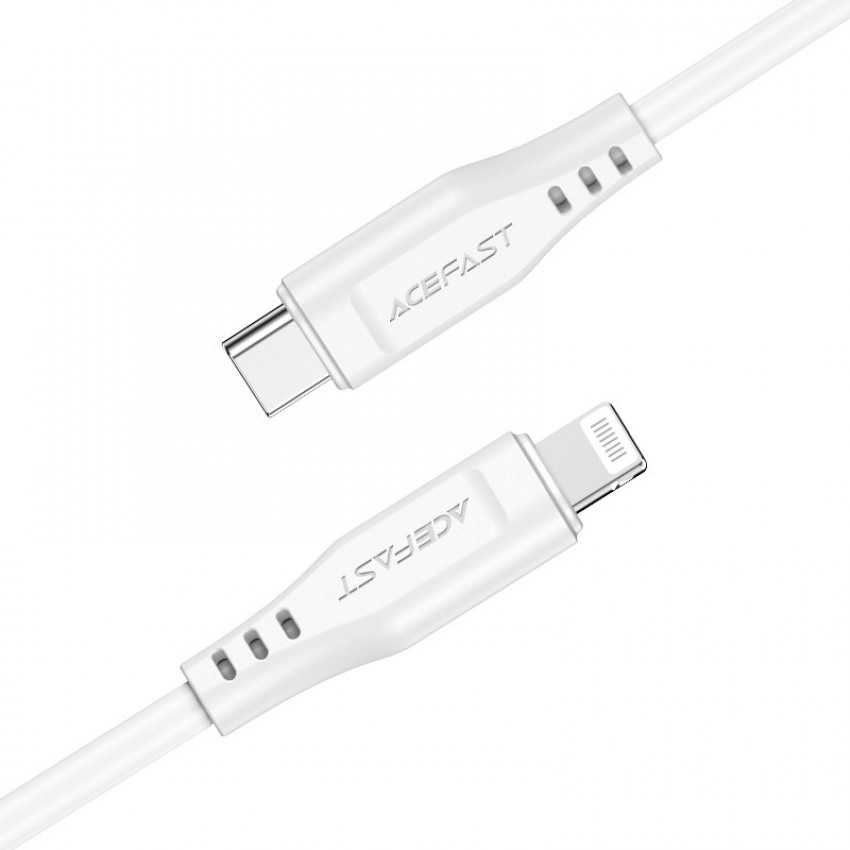 USB cable Acefast C3-01 MFi PD30W USB-C to Lightning 1.2m white