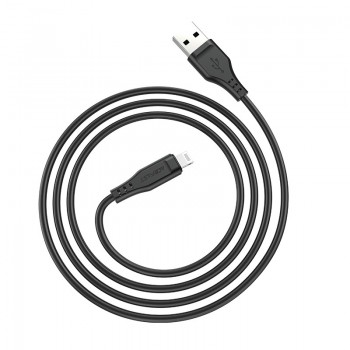 USB kabelis Acefast C3-02 MFi USB-A to Lightning 1.2m melns