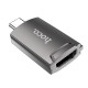 Adapter Hoco UA19 Type-C to HDMI grey