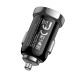 Car charger Hoco Z44 PD20W+QC3.0 Type-C/USB-A black