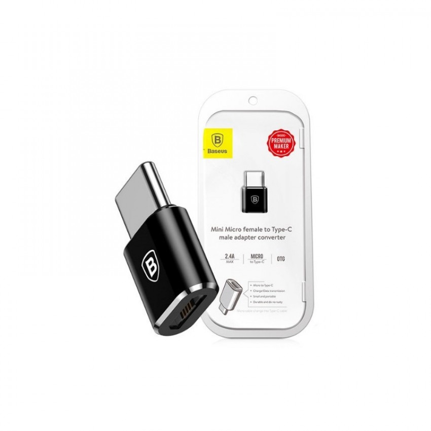 Adapter Baseus MicroUSB to Type-C OTG must CAMOTG-01