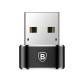 Adapter Baseus Type-C to USB-A black CAAOTG-01