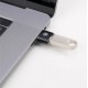 Parveidotājs Baseus USB-A to Type-C OTG melns CATOTG-01