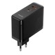 Lādētājs Baseus GaN5 Pro Type-C/USB 100W melns CCGP090201