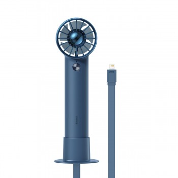 Desktop fan Baseus Flyer Turbine 4000mAh + Lightning 0.2m blue ACFX010002