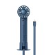 Desktop fan Baseus Flyer Turbine 4000mAh + Lightning 0.2m blue ACFX010002