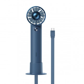 Desktop fan Baseus Flyer Turbine 4000mAh + Type-C 0.2m blue ACFX010103